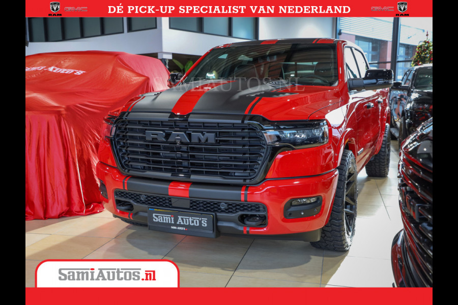 Dodge Ram 1500 Night Premium | Full Option | De Meest Luxe Pick-Up in zijn Klasse | Comfortabele Dubbele Cabine met Royale 5 Zitplaatsen | BPM vrij | Nu Leverbaar uit Voorraad | Voorraad Nr 2226 - 4993