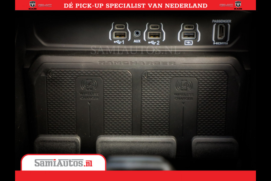 Dodge Ram 1500 Night Premium | Full Option | De Meest Luxe Pick-Up in zijn Klasse | Comfortabele Dubbele Cabine met Royale 5 Zitplaatsen | BPM vrij | Nu Leverbaar uit Voorraad | Voorraad Nr 2226 - 4993