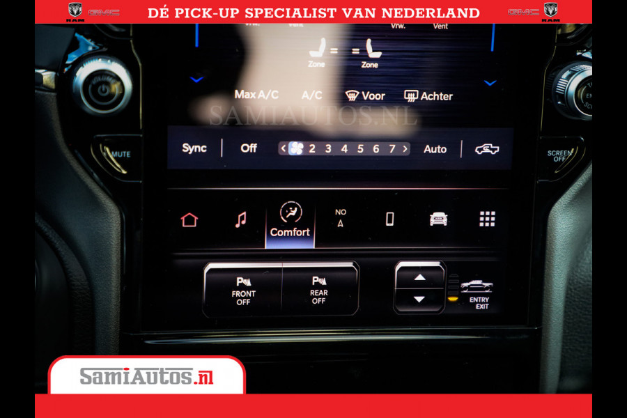 Dodge Ram 1500 Night Premium | Full Option | De Meest Luxe Pick-Up in zijn Klasse | Comfortabele Dubbele Cabine met Royale 5 Zitplaatsen | BPM vrij | Nu Leverbaar uit Voorraad | Voorraad Nr 2226 - 4993