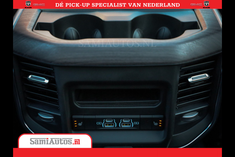 Dodge Ram 1500 Night Premium | Full Option | De Meest Luxe Pick-Up in zijn Klasse | Comfortabele Dubbele Cabine met Royale 5 Zitplaatsen | BPM vrij | Nu Leverbaar uit Voorraad | Voorraad Nr 2226 - 4993