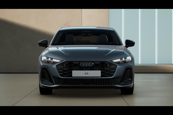 Audi A5 Limousine 2.0 e-hybrid quattro S edition adapative cruise control, comfortsleutel, omgevingscamera's, MMI bijrijdersscherm, TREKHAAK, optiek zwart glanzend, LM velgen 19", leder interieur