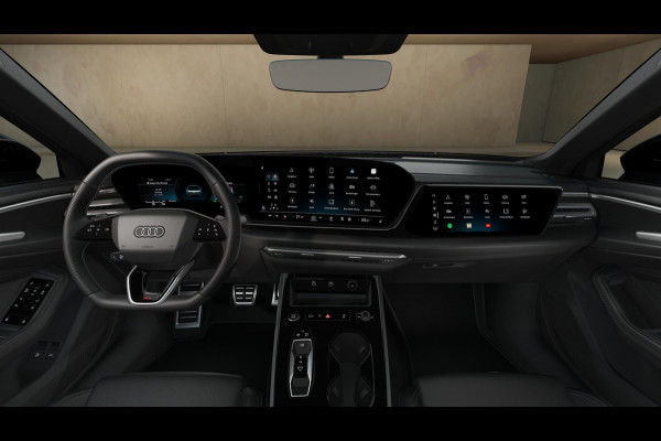 Audi A5 Limousine 2.0 e-hybrid quattro S edition adapative cruise control, comfortsleutel, omgevingscamera's, MMI bijrijdersscherm, TREKHAAK, optiek zwart glanzend, LM velgen 19", leder interieur