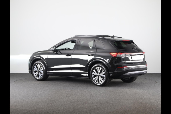 Audi Q4 e-tron 45 quattro Advanced edition 82 kWh Panoramadak, assistentiepakket, comfortpakket, optiekpakket zwart plus, privacy glass