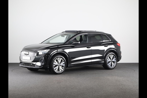 Audi Q4 e-tron 45 quattro Advanced edition 82 kWh Panoramadak, assistentiepakket, comfortpakket, optiekpakket zwart plus, privacy glass