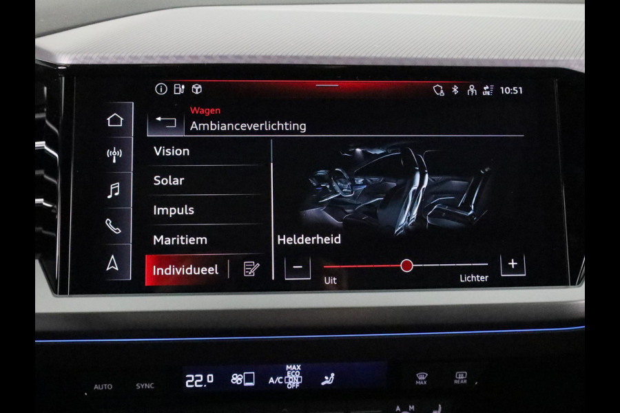 Audi Q4 e-tron 45 quattro Advanced edition 82 kWh Panoramadak, assistentiepakket, comfortpakket, optiekpakket zwart plus, privacy glass
