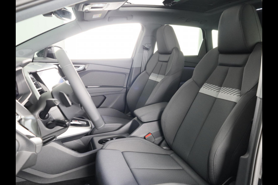 Audi Q4 e-tron 45 quattro Advanced edition 82 kWh Panoramadak, assistentiepakket, comfortpakket, optiekpakket zwart plus, privacy glass