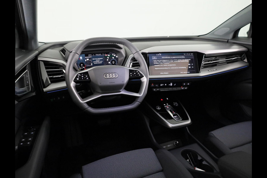 Audi Q4 e-tron 45 quattro Advanced edition 82 kWh Panoramadak, assistentiepakket, comfortpakket, optiekpakket zwart plus, privacy glass