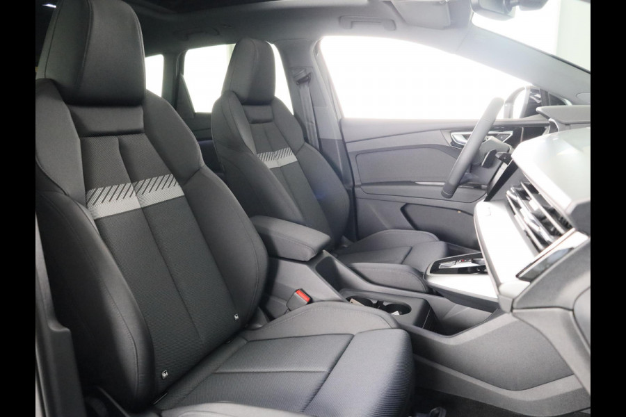 Audi Q4 e-tron 45 quattro Advanced edition 82 kWh Panoramadak, assistentiepakket, comfortpakket, optiekpakket zwart plus, privacy glass