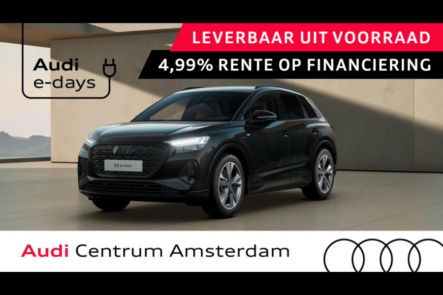 Audi Q4 e-tron 45 quattro S Edition 82 kWh assistentiepakket plus, comfortpakket, privacy glass, optiekpakket zwart plus, LM velgen 20"