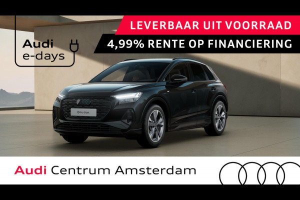 Audi Q4 e-tron 45 quattro S Edition 82 kWh assistentiepakket plus, comfortpakket, privacy glass, optiekpakket zwart plus, LM velgen 20"