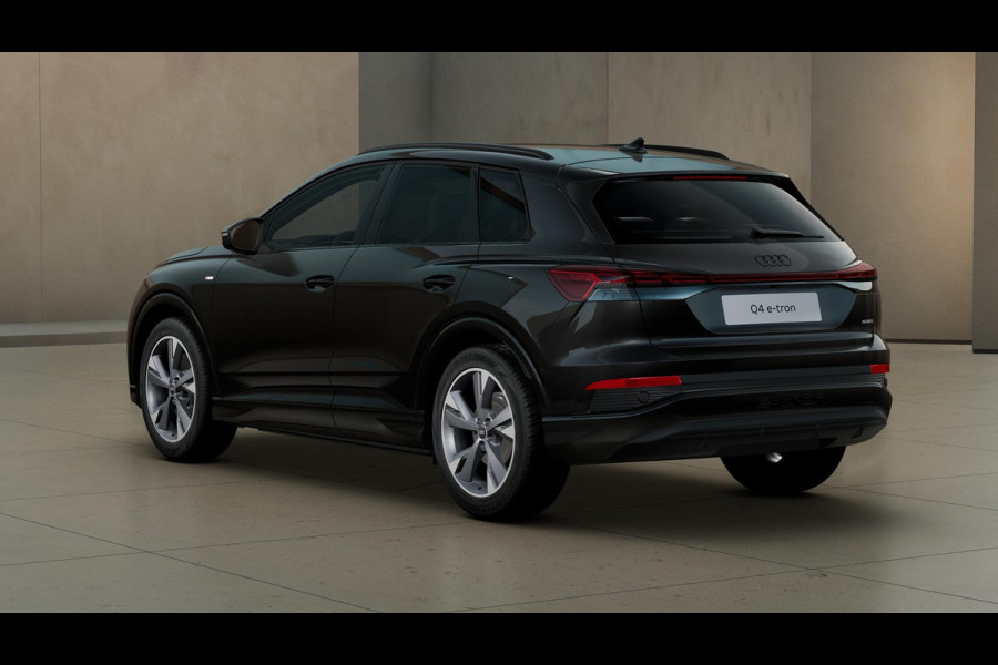 Audi Q4 e-tron 45 quattro S Edition 82 kWh assistentiepakket plus, comfortpakket, privacy glass, optiekpakket zwart plus, LM velgen 20"