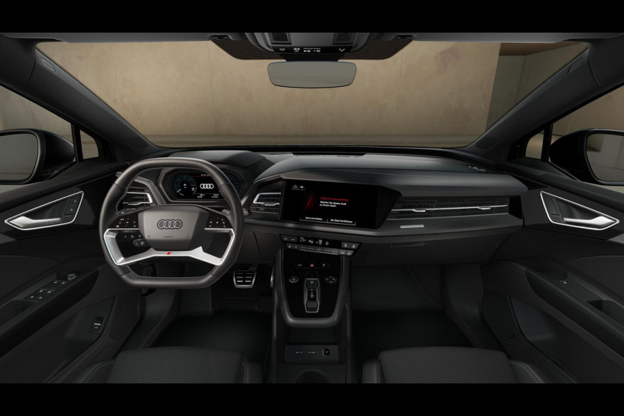 Audi Q4 e-tron 45 quattro S Edition 82 kWh assistentiepakket plus, comfortpakket, privacy glass, optiekpakket zwart plus, LM velgen 20"