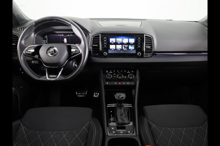 Škoda Karoq 1.5 TSI ACT Sportline Business 150pk DSG | Panoramadak | 19 inch Lichtmetalen velgen | Navigatie | Virtual Cockpit
