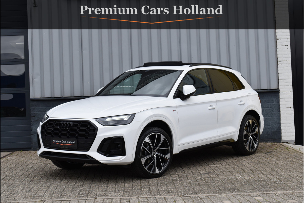 Audi Q5 50 TFSI e S-Line Black Ed 299 Pk Pano RS-Stoel Sfeer Navi ACC Camera Full Led 21 Inch SQ5 Audi Q5 50 TFSI e S-Line Black Ed 299 Pk Pano RS-Stoel Sfeer Navi ACC Camera Full Led 21 Inch SQ5