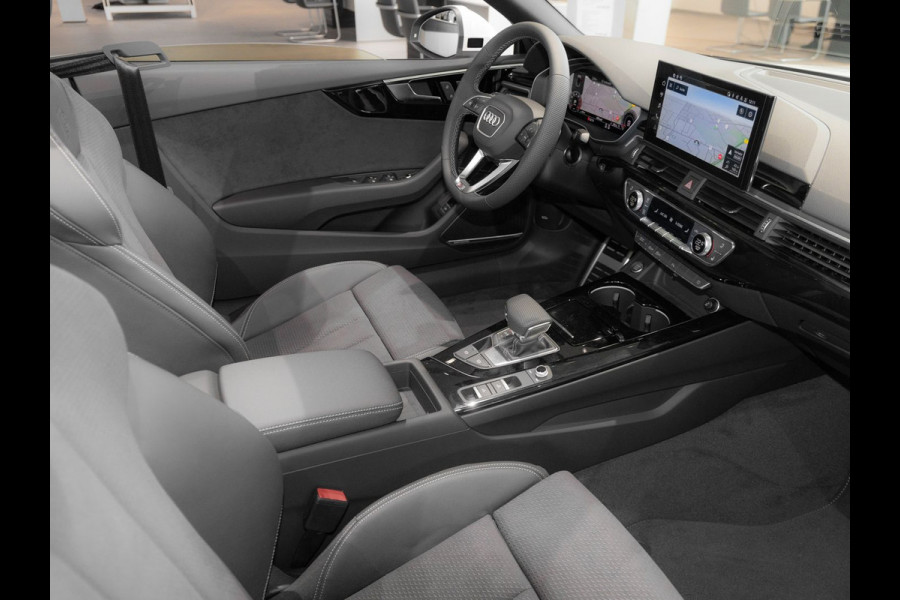Audi A5 Cabriolet 40 Tfsi (150kW/204pk) S-Tronic S-LINE ** MATRIX, VIRTUAL, NEKVERW, 19-inch LMV, MEMORY, B&O Sound ** 1e EIG - € 28.500,= onder NP ** ** INFORMEER OOK NAAR ONZE AANTREKKELIJKE FINANCIAL-LEASE TARIEVEN **
