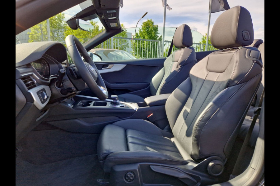 Audi A5 Cabriolet 40 Tfsi S-Tronic (150kW/204pk) ** MATRIX, LEDER, VIRTUAL, NEKVERW, 18-inch LMV, MASAGE ** 1e EIG - € 25.500,= onder NP ** ** INFORMEER OOK NAAR ONZE AANTREKKELIJKE FINANCIAL-LEASE TARIEVEN **