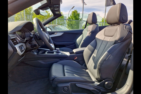 Audi A5 Cabriolet 40 Tfsi S-Tronic (150kW/204pk) ** MATRIX, LEDER, VIRTUAL, NEKVERW, 18-inch LMV, MASAGE ** 1e EIG - € 25.500,= onder NP ** ** INFORMEER OOK NAAR ONZE AANTREKKELIJKE FINANCIAL-LEASE TARIEVEN **