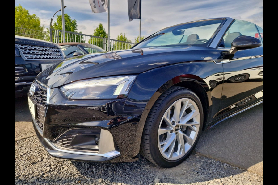 Audi A5 Cabriolet 40 Tfsi S-Tronic (150kW/204pk) ** MATRIX, LEDER, VIRTUAL, NEKVERW, 18-inch LMV, MASAGE ** 1e EIG - € 25.500,= onder NP ** ** INFORMEER OOK NAAR ONZE AANTREKKELIJKE FINANCIAL-LEASE TARIEVEN **