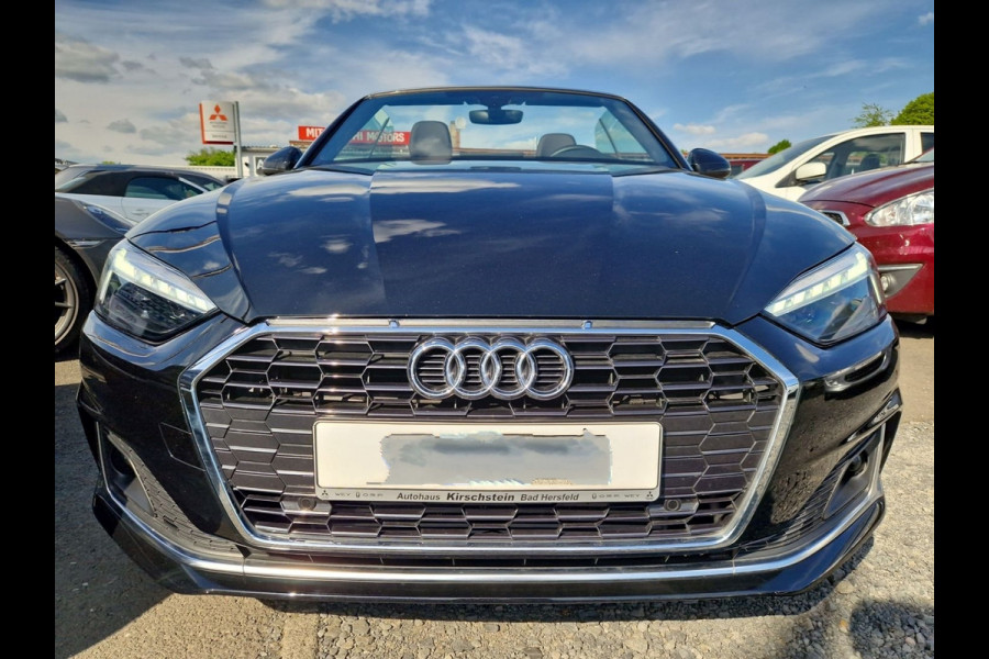 Audi A5 Cabriolet 40 Tfsi S-Tronic (150kW/204pk) ** MATRIX, LEDER, VIRTUAL, NEKVERW, 18-inch LMV, MASAGE ** 1e EIG - € 25.500,= onder NP ** ** INFORMEER OOK NAAR ONZE AANTREKKELIJKE FINANCIAL-LEASE TARIEVEN **