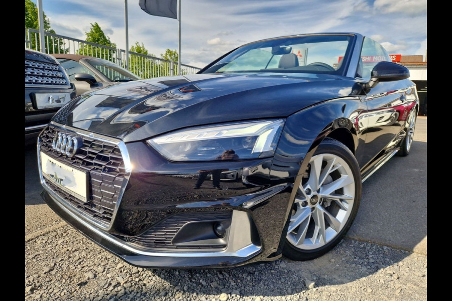 Audi A5 Cabriolet 40 Tfsi S-Tronic (150kW/204pk) ** MATRIX, LEDER, VIRTUAL, NEKVERW, 18-inch LMV, MASAGE ** 1e EIG - € 25.500,= onder NP ** ** INFORMEER OOK NAAR ONZE AANTREKKELIJKE FINANCIAL-LEASE TARIEVEN **