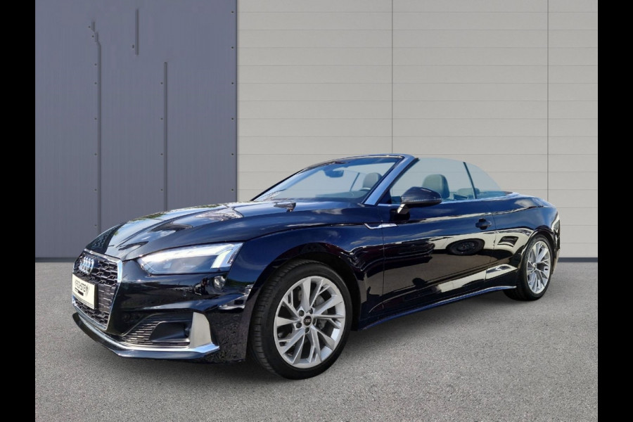 Audi A5 Cabriolet 40 Tfsi S-Tronic (150kW/204pk) ** MATRIX, LEDER, VIRTUAL, NEKVERW, 18-inch LMV, MASAGE ** 1e EIG - € 25.500,= onder NP ** ** INFORMEER OOK NAAR ONZE AANTREKKELIJKE FINANCIAL-LEASE TARIEVEN **