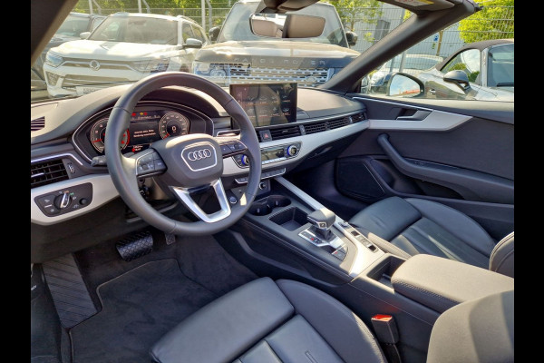 Audi A5 Cabriolet 40 Tfsi S-Tronic (150kW/204pk) ** MATRIX, LEDER, VIRTUAL, NEKVERW, 18-inch LMV, MASAGE ** 1e EIG - € 25.500,= onder NP ** ** INFORMEER OOK NAAR ONZE AANTREKKELIJKE FINANCIAL-LEASE TARIEVEN **