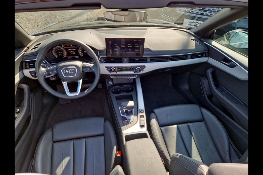Audi A5 Cabriolet 40 Tfsi S-Tronic (150kW/204pk) ** MATRIX, LEDER, VIRTUAL, NEKVERW, 18-inch LMV, MASAGE ** 1e EIG - € 25.500,= onder NP ** ** INFORMEER OOK NAAR ONZE AANTREKKELIJKE FINANCIAL-LEASE TARIEVEN **