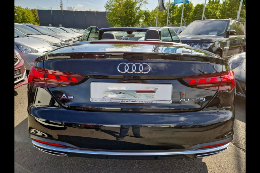 Audi A5 Cabriolet 40 Tfsi S-Tronic (150kW/204pk) ** MATRIX, LEDER, VIRTUAL, NEKVERW, 18-inch LMV, MASAGE ** 1e EIG - € 25.500,= onder NP ** ** INFORMEER OOK NAAR ONZE AANTREKKELIJKE FINANCIAL-LEASE TARIEVEN **