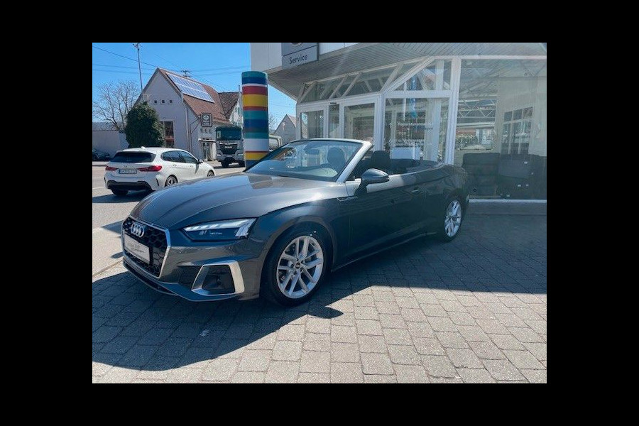 Audi A5 Cabriolet 40 Tfsi S-Tronic (150kW/204pk) ** MATRIX, LEDER, VIRTUAL, NEKVERW, 18-inch LMV, ADAPT. CRUISE ** 1e EIG - € 28.600,= onder NP ** ** INFORMEER OOK NAAR ONZE AANTREKKELIJKE FINANCIAL-LEASE TARIEVEN **