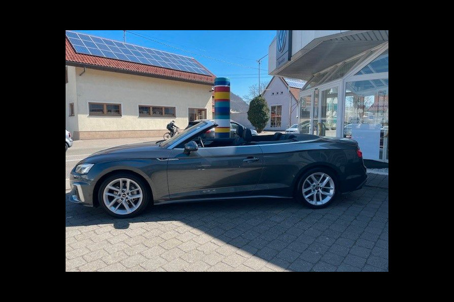 Audi A5 Cabriolet 40 Tfsi S-Tronic (150kW/204pk) ** MATRIX, LEDER, VIRTUAL, NEKVERW, 18-inch LMV, ADAPT. CRUISE ** 1e EIG - € 28.600,= onder NP ** ** INFORMEER OOK NAAR ONZE AANTREKKELIJKE FINANCIAL-LEASE TARIEVEN **