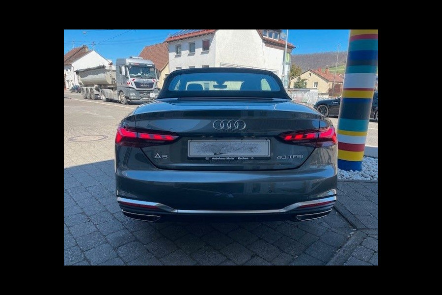 Audi A5 Cabriolet 40 Tfsi S-Tronic (150kW/204pk) ** MATRIX, LEDER, VIRTUAL, NEKVERW, 18-inch LMV, ADAPT. CRUISE ** 1e EIG - € 28.600,= onder NP ** ** INFORMEER OOK NAAR ONZE AANTREKKELIJKE FINANCIAL-LEASE TARIEVEN **