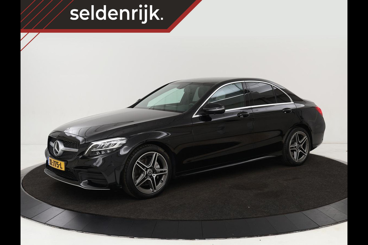 Mercedes-Benz C-Klasse 180 AMG | 360 camera | Stoelverwarming | Navigatie | Leder/Alcantara | Full LED | Climate control | Park Assist | Cruise control