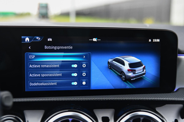 Mercedes-Benz A-Klasse 180 AMG Night ed. Pano, Memory, 360, HUD, Multibeam, Keyless, Trekhaak, Dodeh!