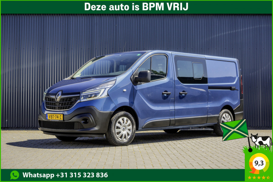 Renault Trafic 1.6 dCi | L2H1 | 5-Zits | Zijschuifdeur R+L | LED | Navi | Airco | Cruise | PDC | Euro 6