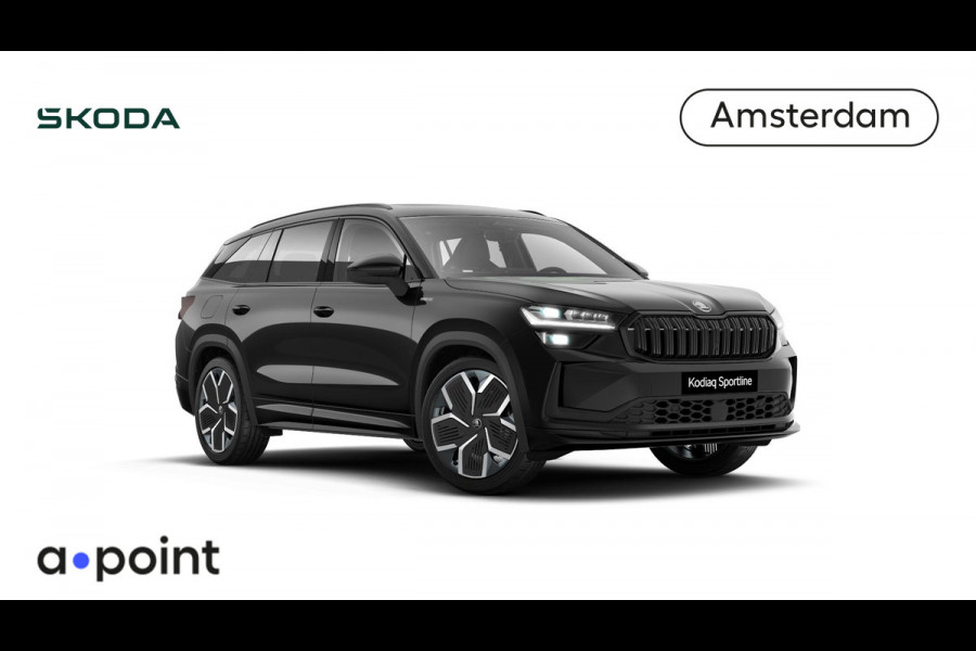 Škoda Kodiaq Sportline Business PHEV 1.5 TSI 204 pk 6 versn. DSG | Panoramadak | Dynamic Chassis Control | Comfort pakket | Parkeer pakket | Winter pakket | Trekhaak wegklapbaar | Verwarmbare voorruit