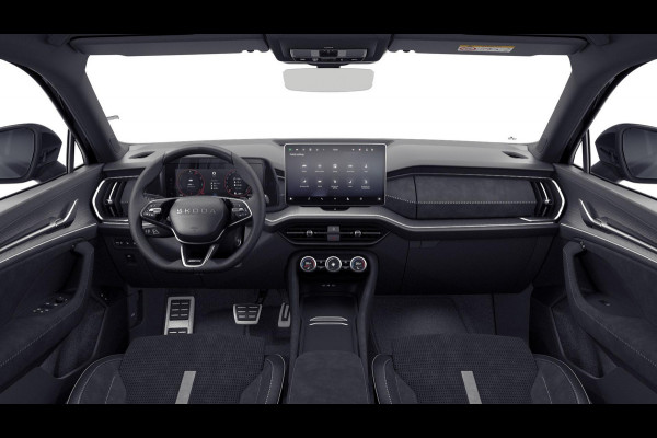 Škoda Kodiaq Sportline Business PHEV 1.5 TSI 204 pk 6 versn. DSG | Panoramadak | Dynamic Chassis Control | Comfort pakket | Parkeer pakket | Winter pakket | Trekhaak wegklapbaar | Verwarmbare voorruit