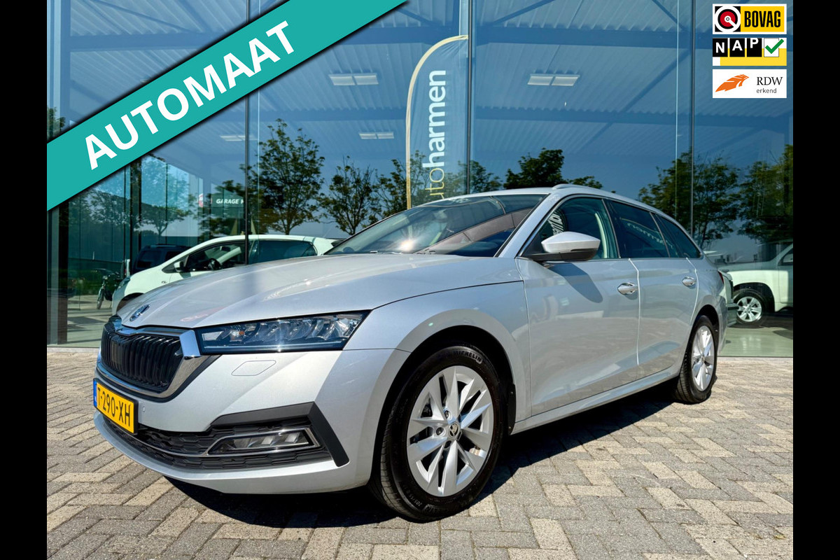 Škoda Octavia Combi 1.0 e-TSI Business Edition Plus Automaat (DSG) Pano, Elek Trekhaak, Virtual Cockpit, CarPlay, Keyless Škoda Octavia Combi 1.0 e-TSI Business Edition Plus Automaat (DSG) Pano, Elek Trekhaak, Virtual Cockpit, CarPlay, Keyless