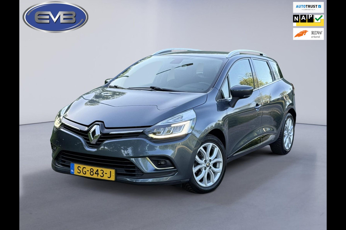 Renault Clio Estate 0.9 TCe Intens, climaat control, cruisecontrol, lmv, 1/2 lederen interieur, NL AUTO met nationale auto pas Renault Clio Estate 0.9 TCe Intens, climaat control, cruisecontrol, lmv, 1/2 lederen interieur, NL AUTO met nationale auto pas