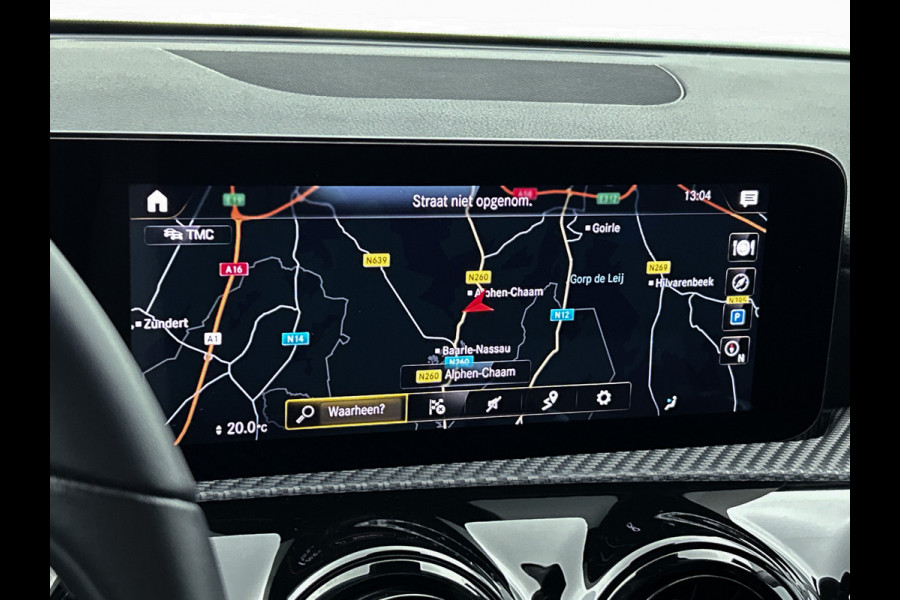 Mercedes-Benz A-Klasse 160 Business Solution | Lichtmetalen velgen | Wide screen | Navigatie | Parking support met camera achter | Inclusief 24 maanden Mercedes-Benz Certified garantie voor Europa.