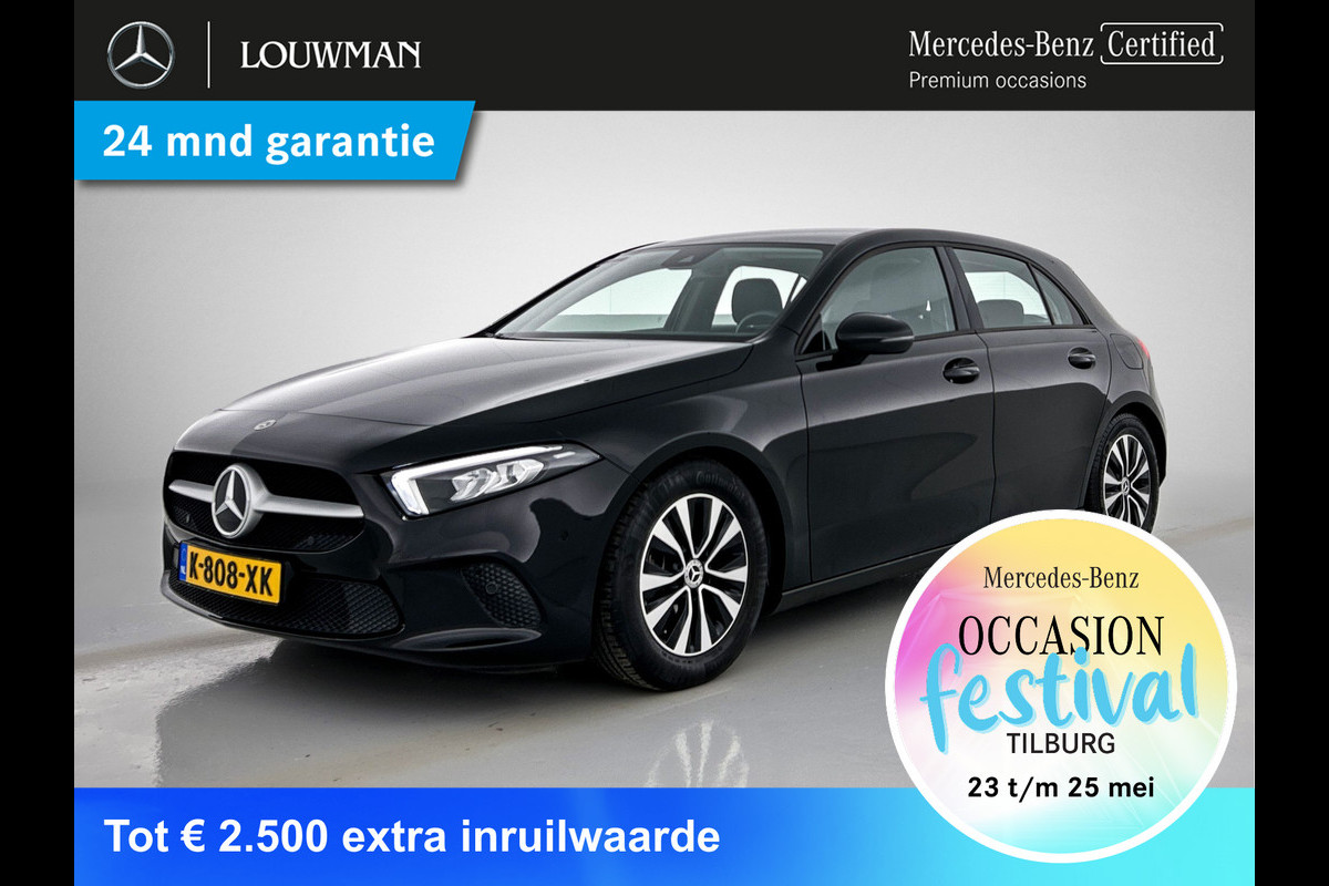 Mercedes-Benz A-Klasse 160 Business Solution | Lichtmetalen velgen | Wide screen | Navigatie | Parking support met camera achter | Inclusief 24 maanden Mercedes-Benz Certified garantie voor Europa. Mercedes-Benz A-Klasse 160 Business Solution | Lichtmetalen velgen | Wide screen | Navigatie | Parking support met camera achter | Inclusief 24 maanden Mercedes-Benz Certified garantie voor Europa.
