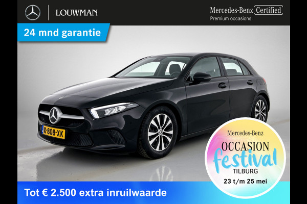 Mercedes-Benz A-Klasse 160 Business Solution | Lichtmetalen velgen | Wide screen | Navigatie | Parking support met camera achter | Inclusief 24 maanden Mercedes-Benz Certified garantie voor Europa.