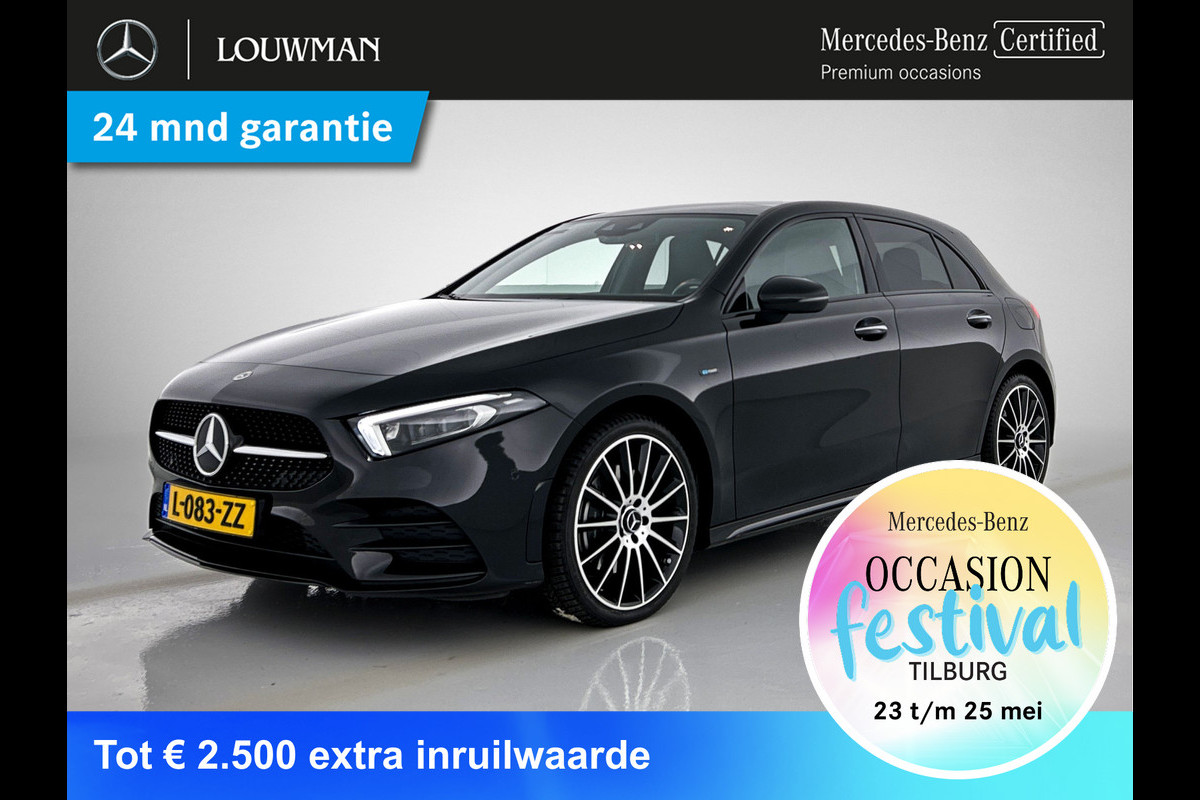 Mercedes-Benz A-Klasse 250 e Business Solution AMG Limited | Multispaaks lichtmetalen velgen | MBUX wide screen | Navigatie | Panoramadak | Parking support Inclusief 24 maanden MB Certified garantie voor Europa. Mercedes-Benz A-Klasse 250 e Business Solution AMG Limited | Multispaaks lichtmetalen velgen | MBUX wide screen | Navigatie | Panoramadak | Parking support Inclusief 24 maanden MB Certified garantie voor Europa.