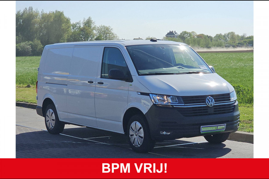 Volkswagen Transporter 2.0 T6.1 L2H1 Navi Euro6 Airco 110Pk Pdc NAP 1e Eigenaar!