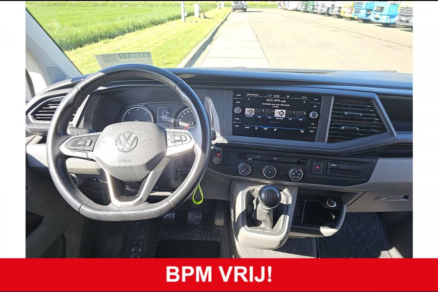 Volkswagen Transporter 2.0 T6.1 L2H1 Navi Euro6 Airco 110Pk Pdc NAP 1e Eigenaar!