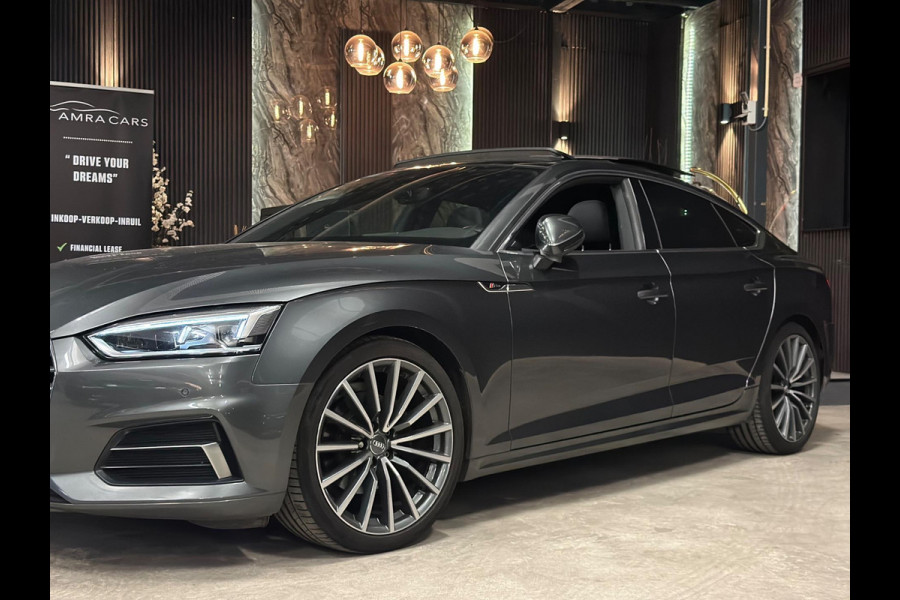 Audi A5 Sportback 40 TFSI 3X S-Line|PANO|SFEERVERL|VIRTUAL|BOMVOL