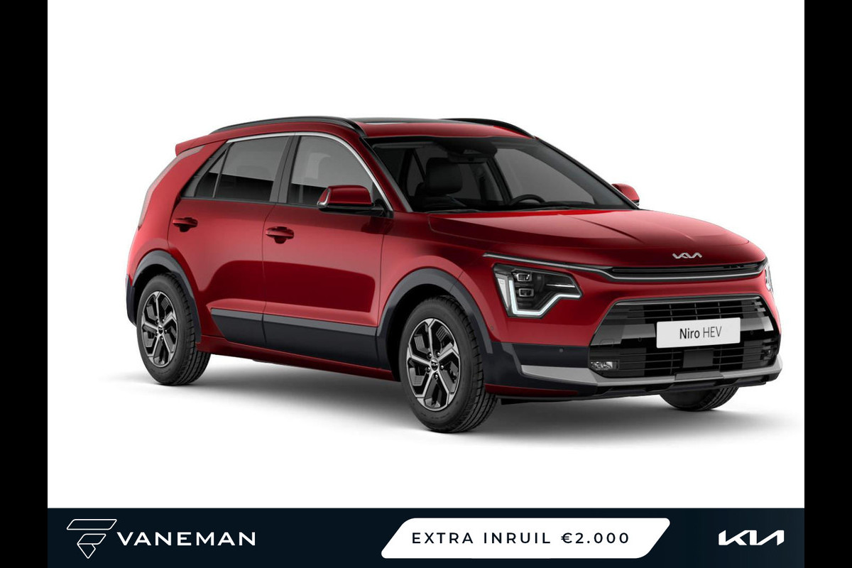 Kia Niro 1.6 GDi Hybrid DynamicLine | Binnenkort leverbaar | Navigatiesysteem full map Kia Niro 1.6 GDi Hybrid DynamicLine | Binnenkort leverbaar | Navigatiesysteem full map