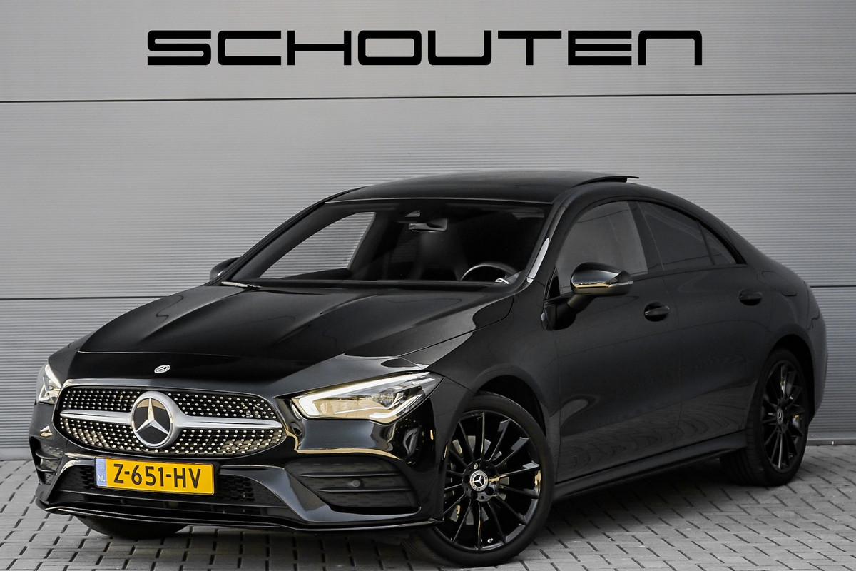 Mercedes-Benz CLA-Klasse 250 e AMG Pano Leder Ambiente Camera 19" Mercedes-Benz CLA-Klasse 250 e AMG Pano Leder Ambiente Camera 19"