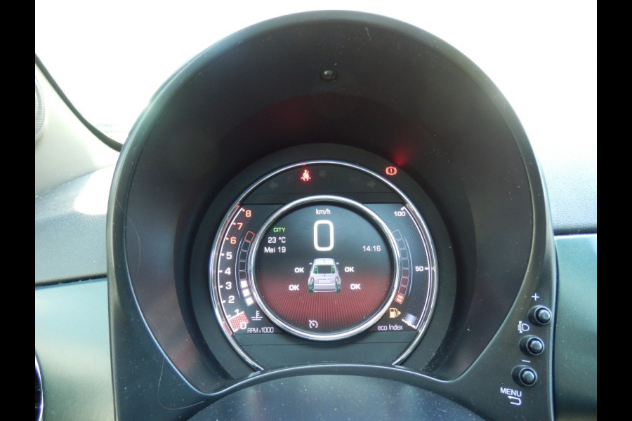 Fiat 500 70pk | Hybrid | Sport | Elektr. Schuif/Kanteldak | Xenon | Clima