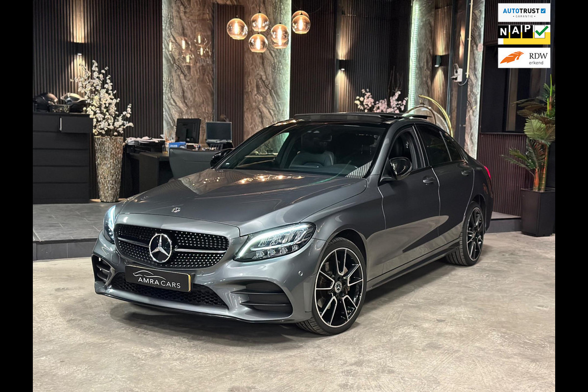 Mercedes-Benz C-Klasse 200 4MATIC AMG|PANO|SFEER|BOMVOL Mercedes-Benz C-Klasse 200 4MATIC AMG|PANO|SFEER|BOMVOL