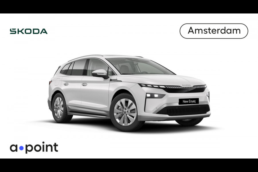 Škoda Enyaq 85 Business Edition 286 pk | Business Upgrade Pakket - MAXX | Trekhaak wegklapbaar | Panoramadak | Transport pakket